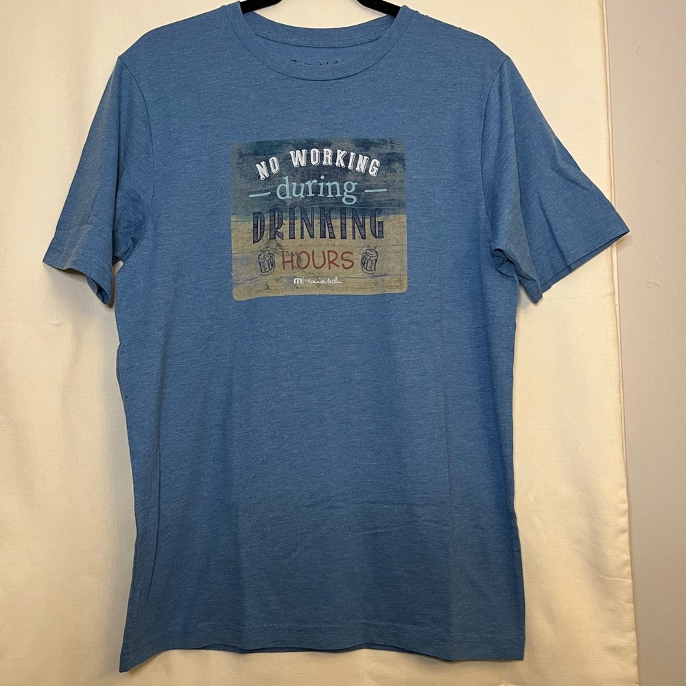 Travis Mathew “No Drinking During Working Hours” T-shirt